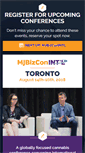 Mobile Screenshot of mjbizconference.com